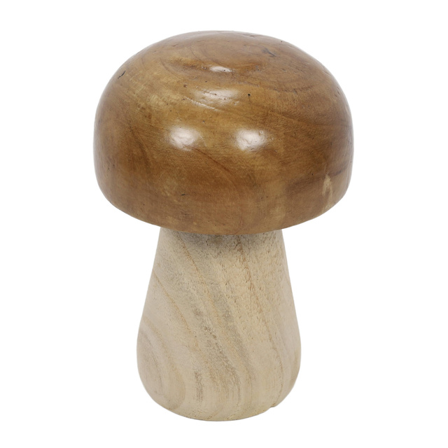 Figurina din lemn ciupercă, 20 cm