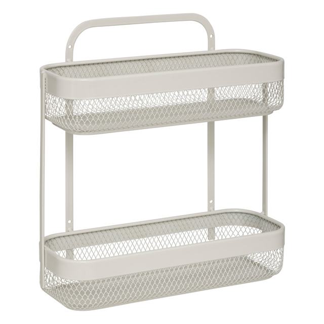 Raft pentru blat de bucătărie MAYAJ, 2 niveluri, metalic