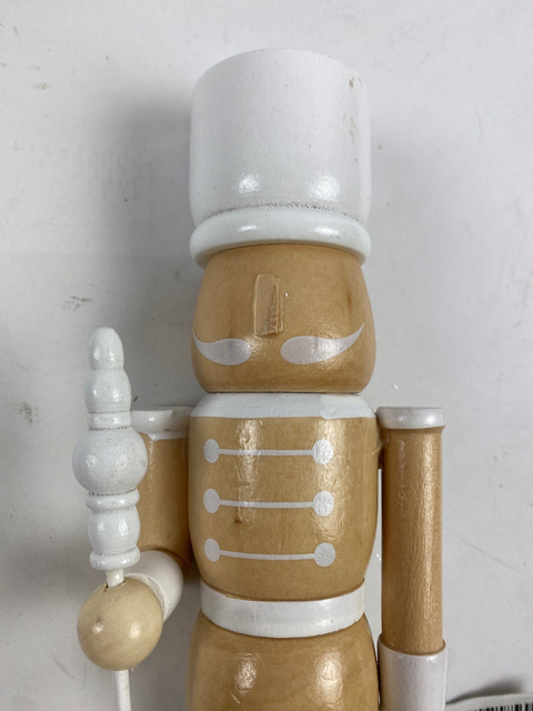 Spărgător de nuci decorativ, din lemn, 25 cm