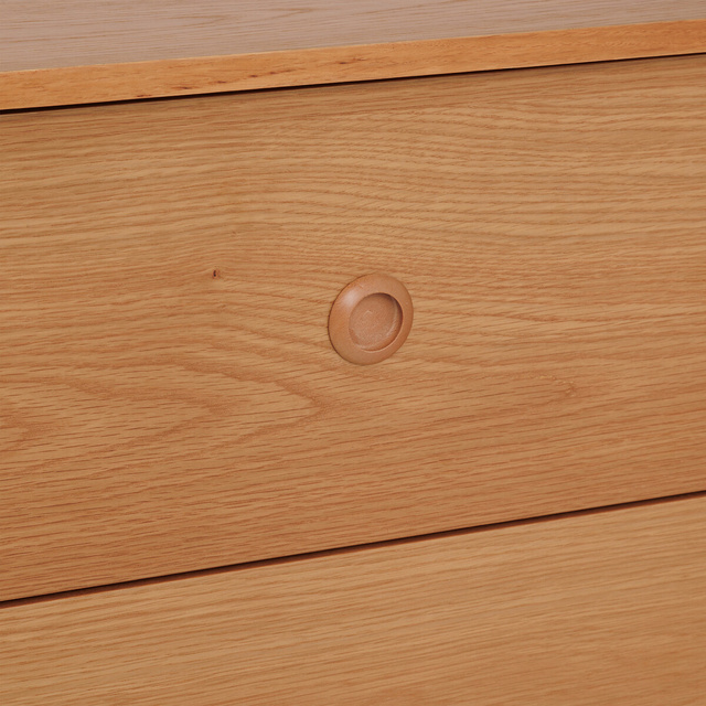 Comoda ingusta pentru dormitor CHARLIE, 4 sertare, 50 x 35 x 107,5 cm