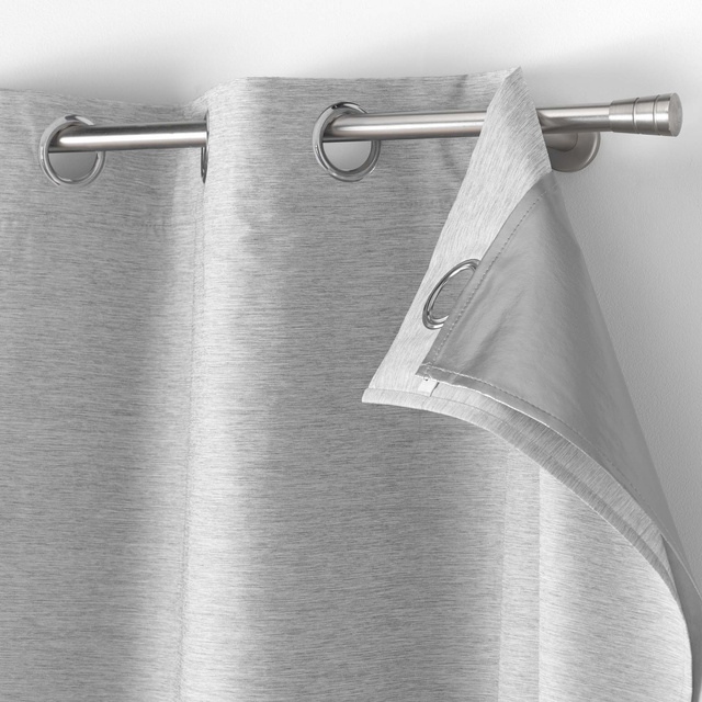Perdea cu inele cu un strat adaugat opac, doua straturi, 140 x 260 cm