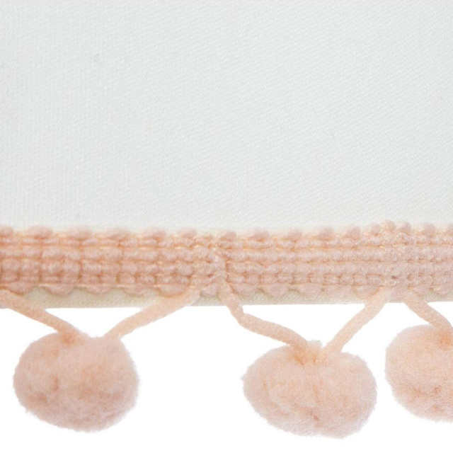 Lampa de masa POMPOM, picioare din lemn, 32 cm