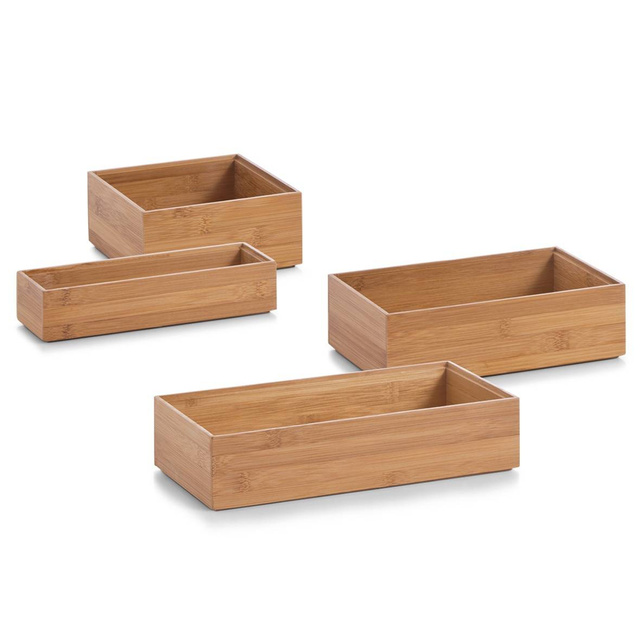 Recipient din bambus pentru depozitare, 23x7,5x5 cm, ZELLER