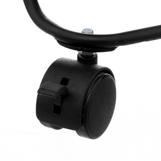 Cărucior de baie Mayaj cu roți, metalic