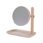 Oglinda cosmetica cu tava metalica