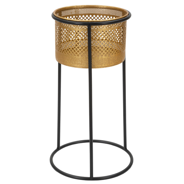 Ghiveci ajurat pe suport, Ø 25 cm