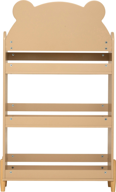 Bibliotecă pentru copii FJELLA, 61,5 x 18,5 x 100 cm, ursuleț