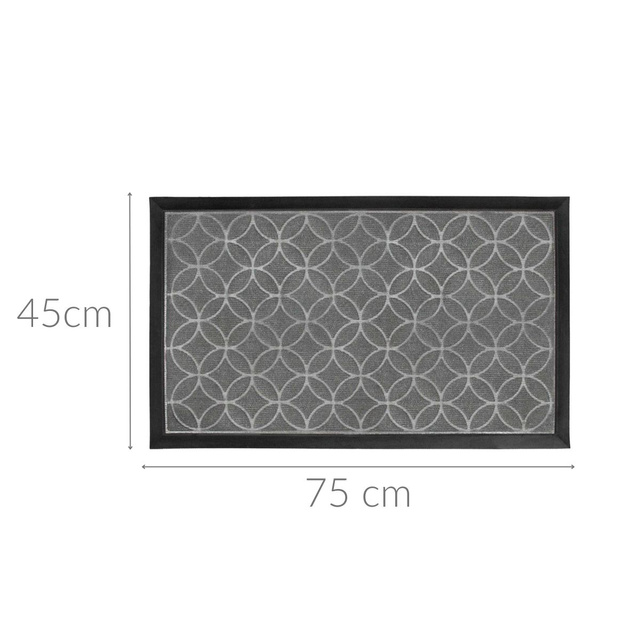 Covor cauciuc FEUILLES, 45 x 75 cm