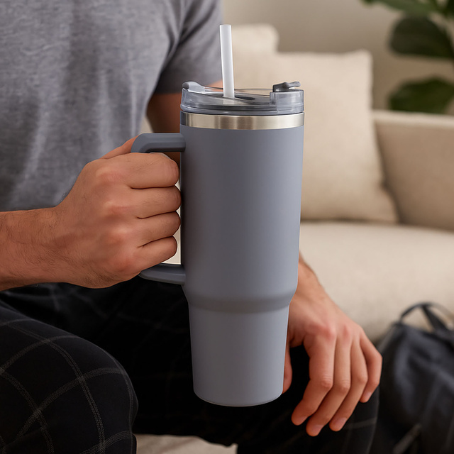 Cana termica mare din otel inoxidabil, 1,2 l