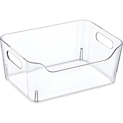 Organizator din plastic transparent, 7 l