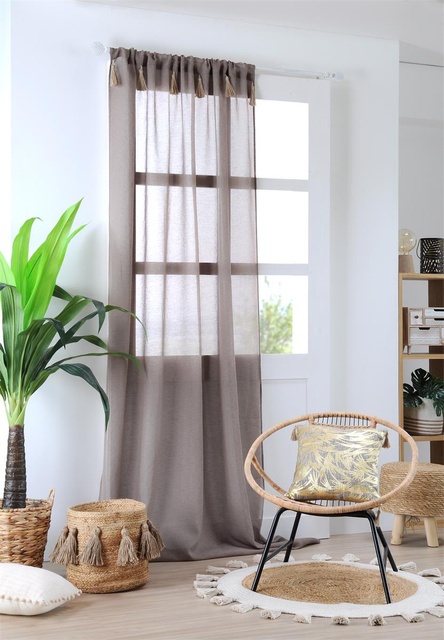 Perdeaua cu franjuri, IBIZA, 140 x 260 cm