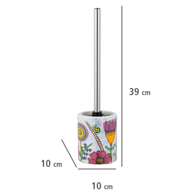 Suport si perie WC ceramica, WENKO