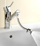 Extensie flexibilă pentru bateria de bucătărie, aeratorul de apă - oțel inoxidabil