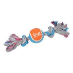 Jucărie pentru câini, sfoară cu minge de tenis, 30 cm