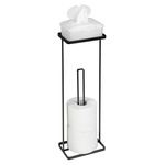 Suport pentru hartie igenica si servetele umede GISSI, 2w1, WENKO