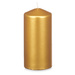 Lumânare cilindrică LUNAR aurie, Ø 7 cm