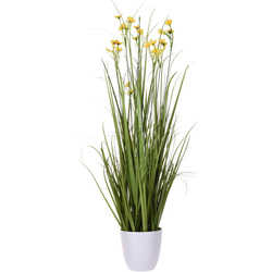 Floare artificială în ghiveci Flori de câmp, 95 cm