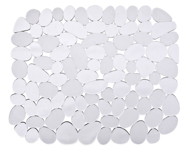 Mata de protecție universală pentru chiuvetă Stones 31x26 cm, WENKO, transparentă