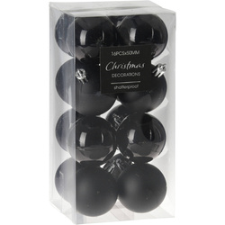 Set globulete pentru brad, 16 bucati, Ø 5 cm