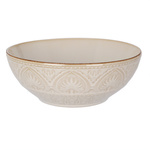 Vas din ceramică cu model canelat, 1060 ml