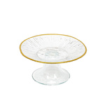 Tavă pentru tort cu margine aurie DATURA, 15 cm