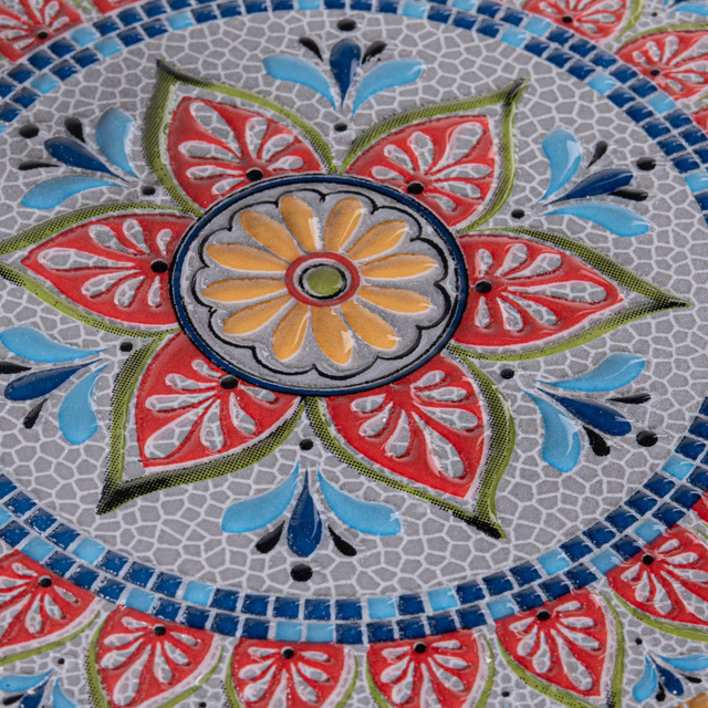 Suport de flori în picioare MOZAIKA, 3 niveluri, 68 cm