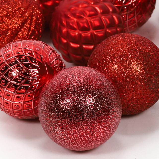 Globuri de Crăciun 6 cm, 35 buc.