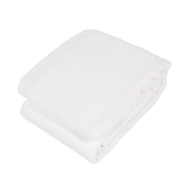 Lenjerie de pat din bumbac alb MATISSE, muselină de bumbac, 220 x 240 cm