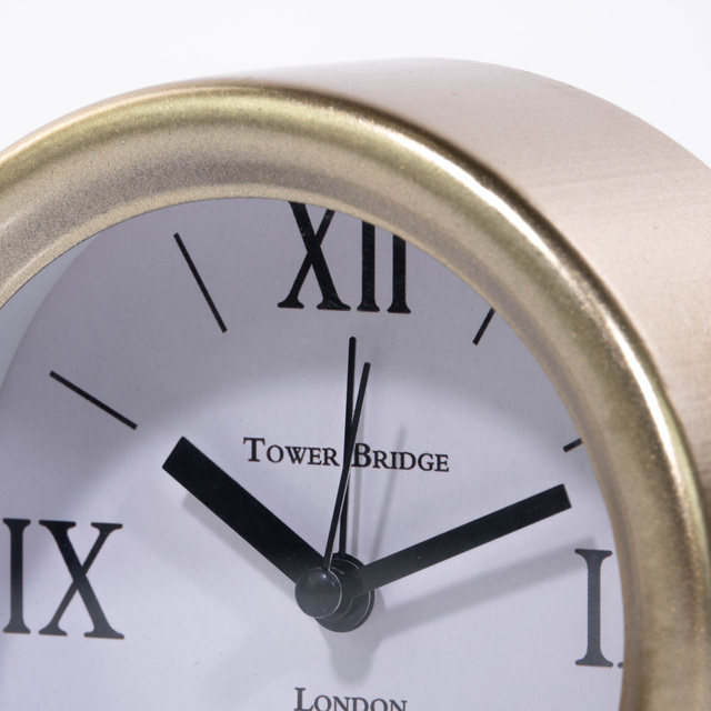 Ceas pentru masa Marion, auriu, Ø 12 cm