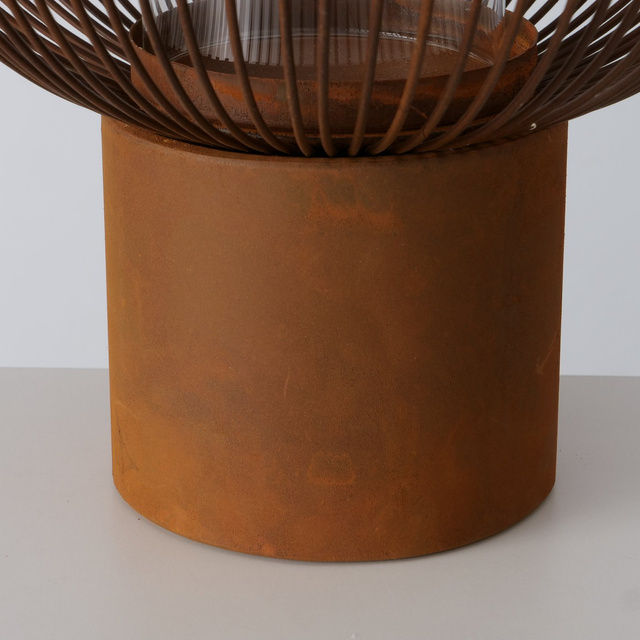 Set 3 sfeșnice 
 metalice Candy, 
 auriu