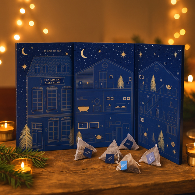 Calendarul advent cu ceai, 6 arome