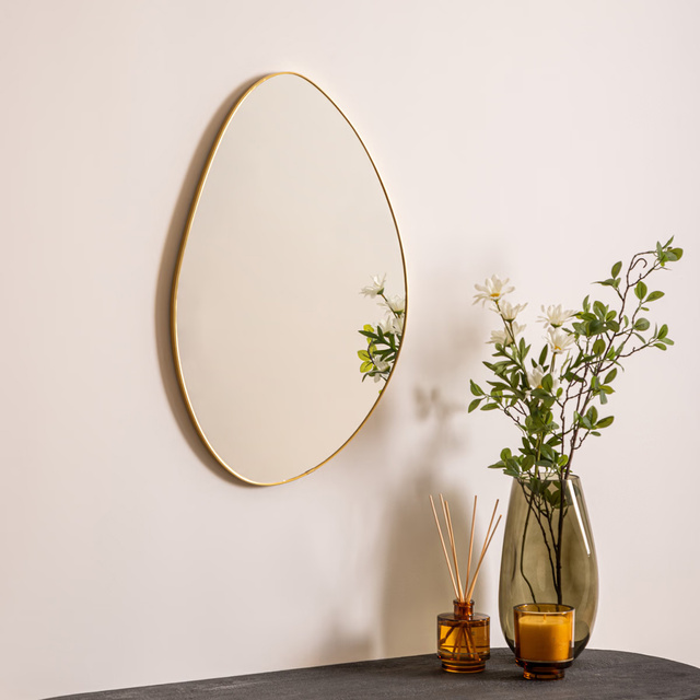 Oglindă organizatoare din plastic Roman 60 x 40 cm