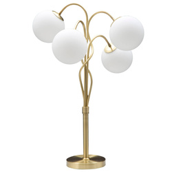 Lampa de birou GLAMY cu 4 surse de iluminat, inaltime 74 cm