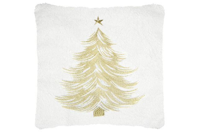 Perna de Crăciun KLAUS, cu brad, 45 × 45 cm
