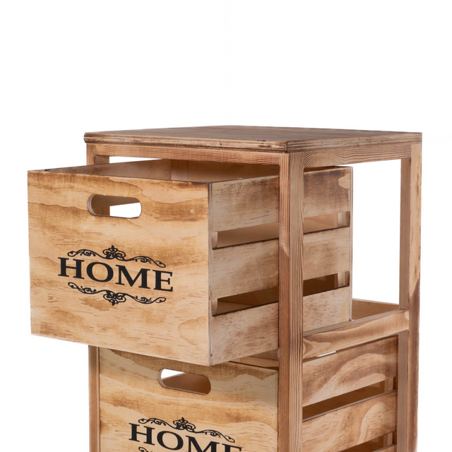 Raft mobil cu sertare, organizator de bucatarie pe roti