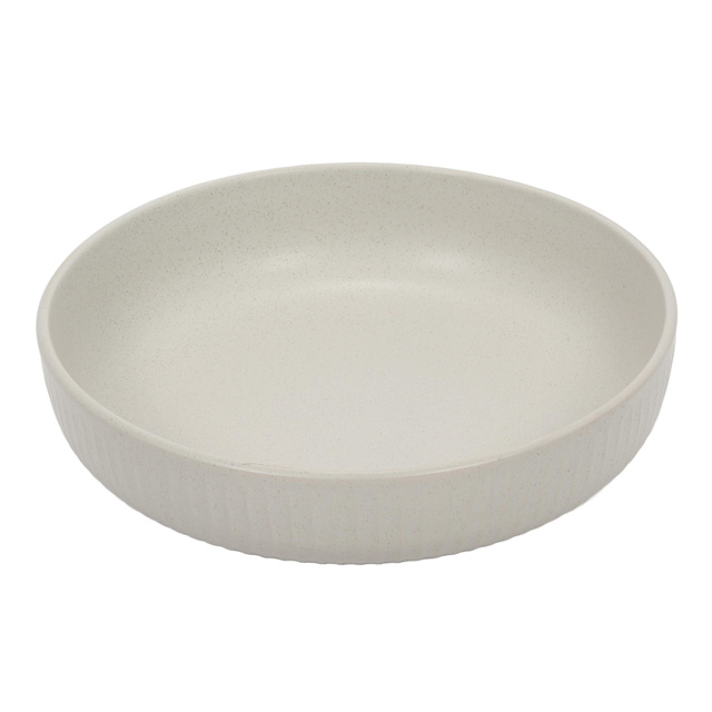 Farfurie adanca din gresie, Ø 22 cm