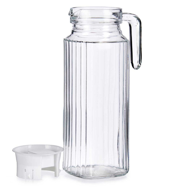 Carafa din sticla cu capac, 1 l