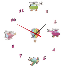 Ceas DIY pentru camera copilului VIB, model 3