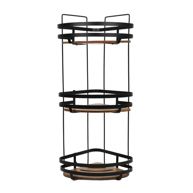 Raft colțar cu 3 niveluri Blackacia