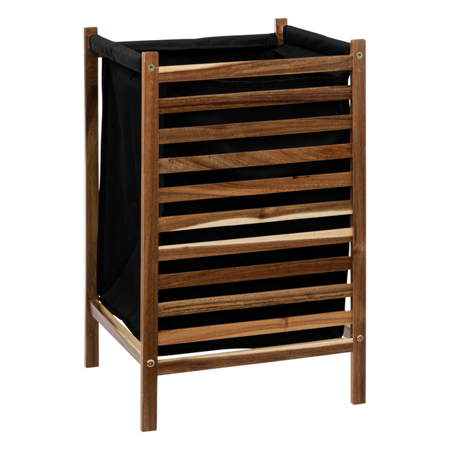 Cos de rufe Blackacia, lemn de salcam, recipient din stofa 50 l