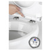 Capac WC Easy-Close YAK, Thermoplast, WENKO
