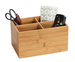 Organizator de baie TERRA cu 4 compartimente, bambus, WENKO