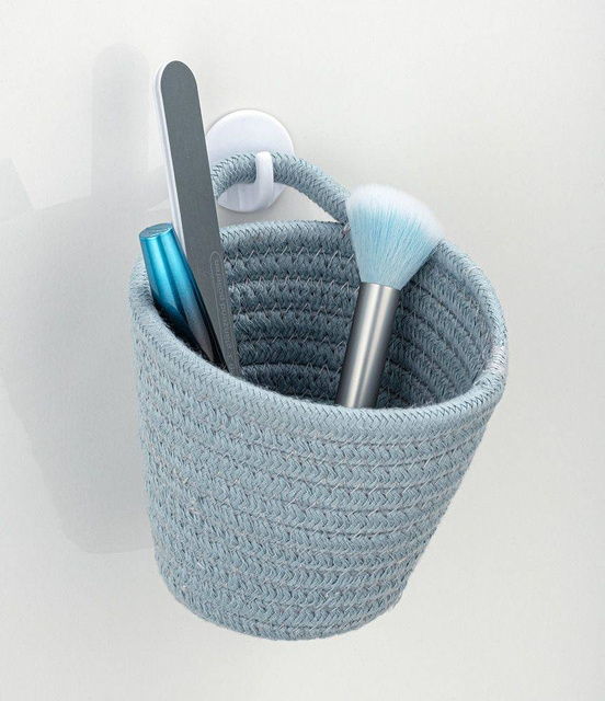 Organizator pentru baie rotund, SORIA, Albastru, Wenko