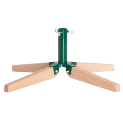 Suport pentru brad artificial, lemn și metal, Ø 3,2 cm