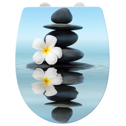 Capac WC Easy-Close SAGUNA, Termoplast, WENKO