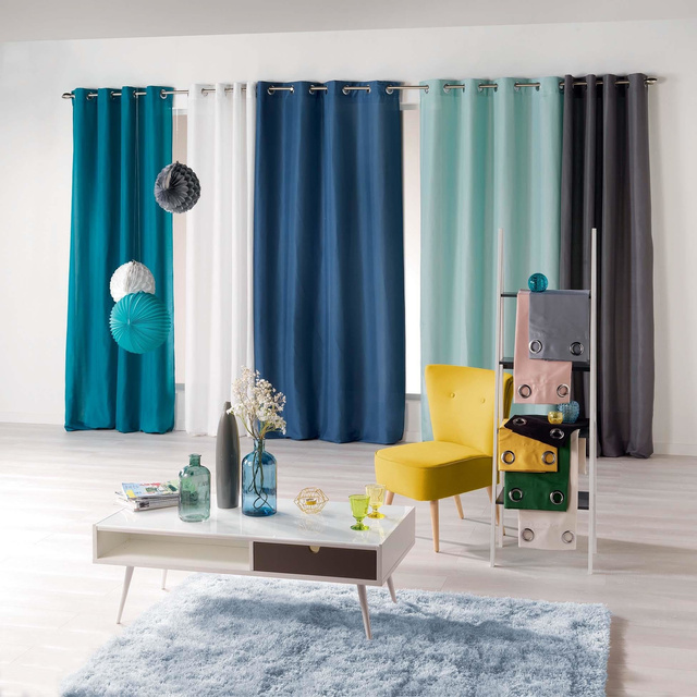 Perdea opaca pe ochiuri ABSOLU 140 x 260 cm