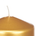 Lumânare cilindrică LUNAR aurie, Ø 7 cm
