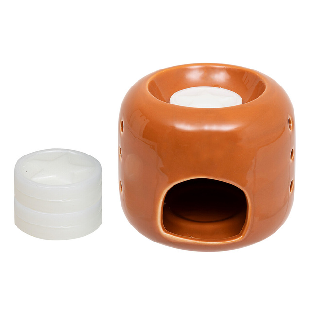 Difuzor aromaterapie din ceramica + 5 pastile de ceara parfumate