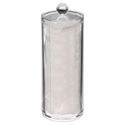 Recipient pentru dischete demachiante SELENA, Ø 7,5 cm