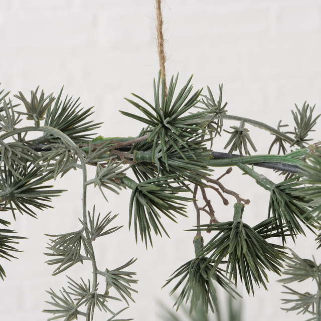 Coroană decorativă realizată manual KIEFER, Ø35 cm